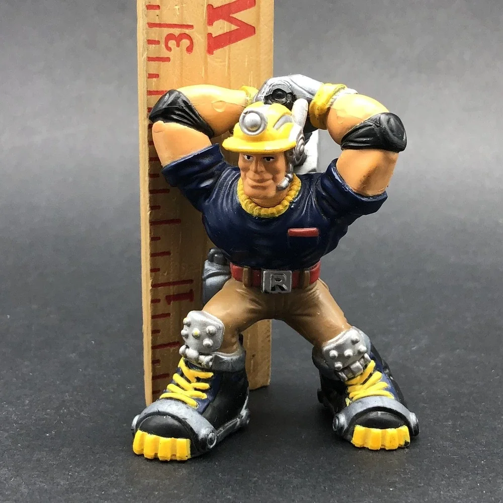 Fisher Price Rescue Heroes Jack Hammer G2884 Construction Figure 2003 2-5/8
